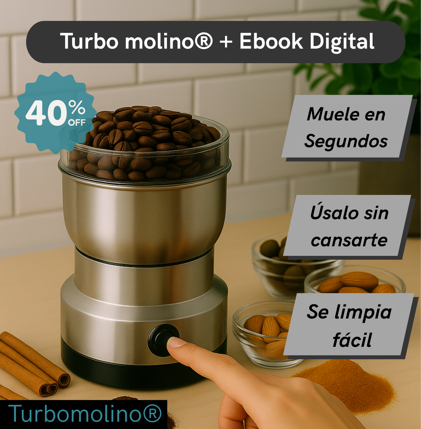 TurboMolino® + Ebook digital