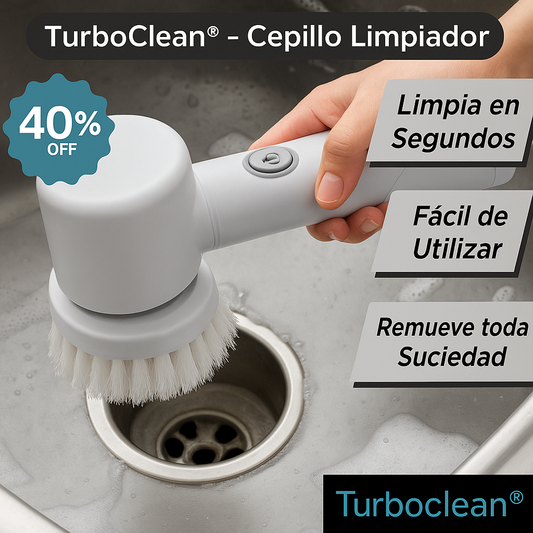 TurboClean® - Cepillo de limpieza